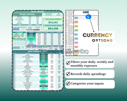 Advanced Ledger - MultiCurrency & Vibrant Money Tracker