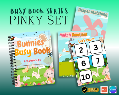 Smart Start Busy Book 8 + Canva Basics and Ebooks Niche Finder