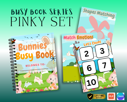 Smart Start Busy Book 8 + Canva Basics and Ebooks Niche Finder