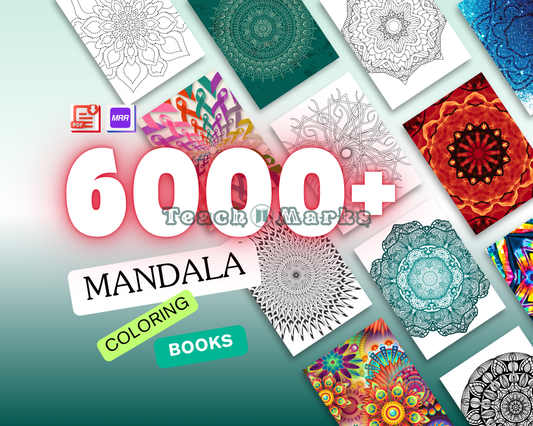 400ᐩ Editable Busy Book Pages with Canva Basics Plus 2,000ᐩ EBooks & 6,000ᐩ Mandala Coloring Books