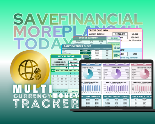 Advanced Ledger - MultiCurrency & Vibrant Money Tracker